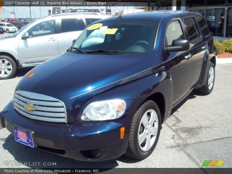 Imperial Blue Metallic / Ebony Black 2007 Chevrolet HHR LS