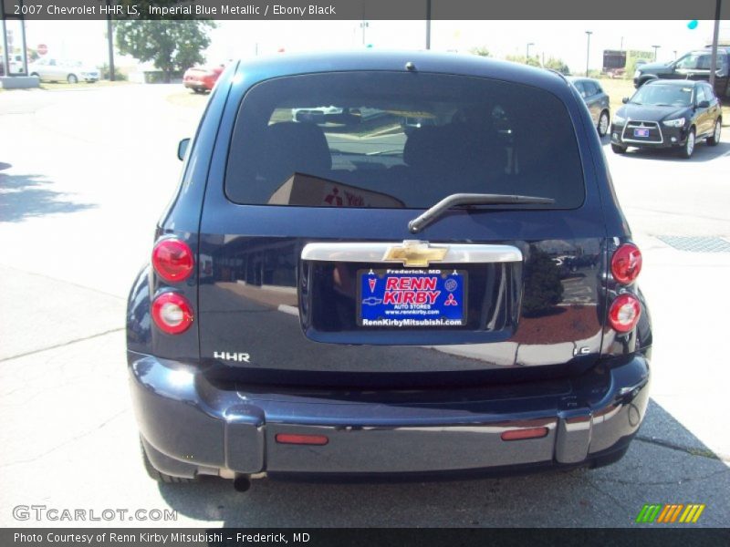 Imperial Blue Metallic / Ebony Black 2007 Chevrolet HHR LS