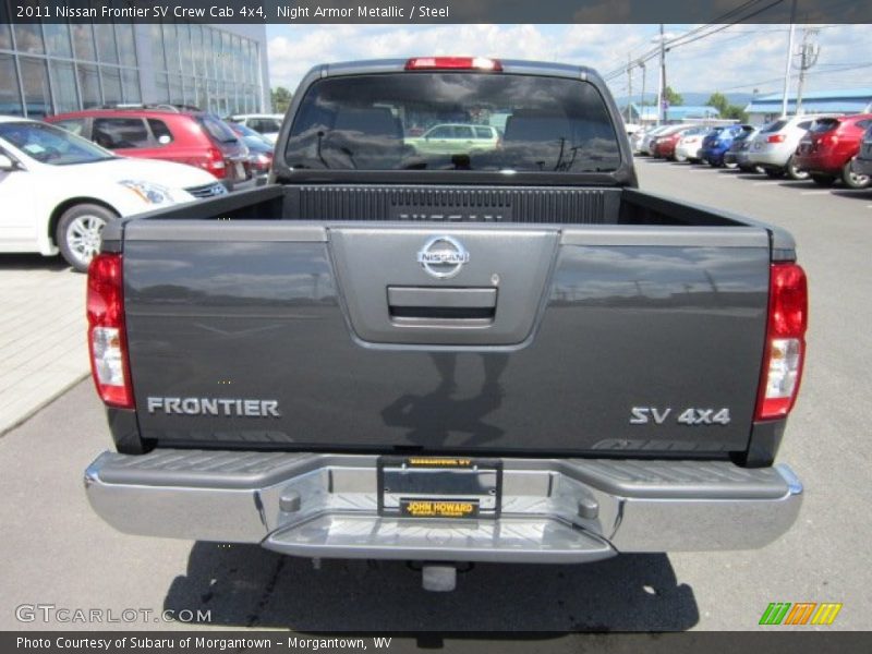 Night Armor Metallic / Steel 2011 Nissan Frontier SV Crew Cab 4x4