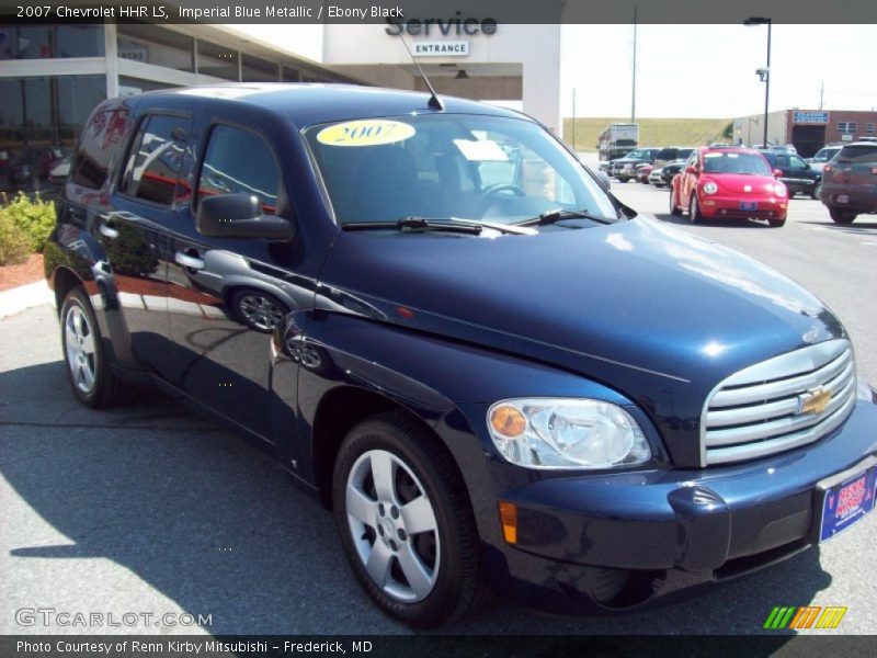Imperial Blue Metallic / Ebony Black 2007 Chevrolet HHR LS