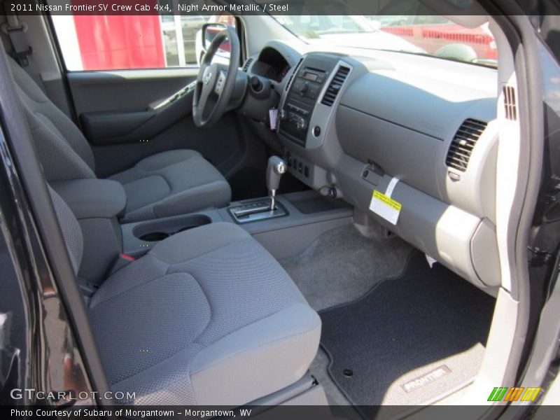 Night Armor Metallic / Steel 2011 Nissan Frontier SV Crew Cab 4x4