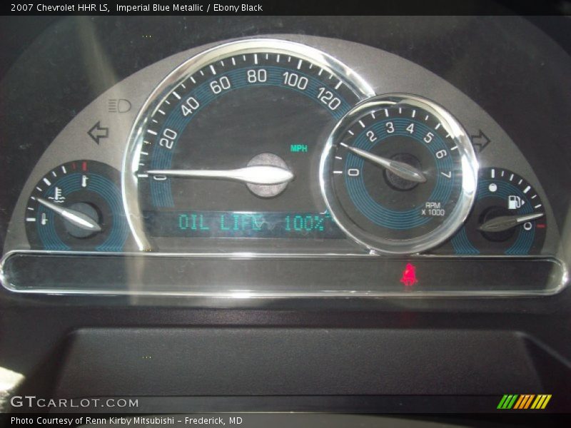 Imperial Blue Metallic / Ebony Black 2007 Chevrolet HHR LS