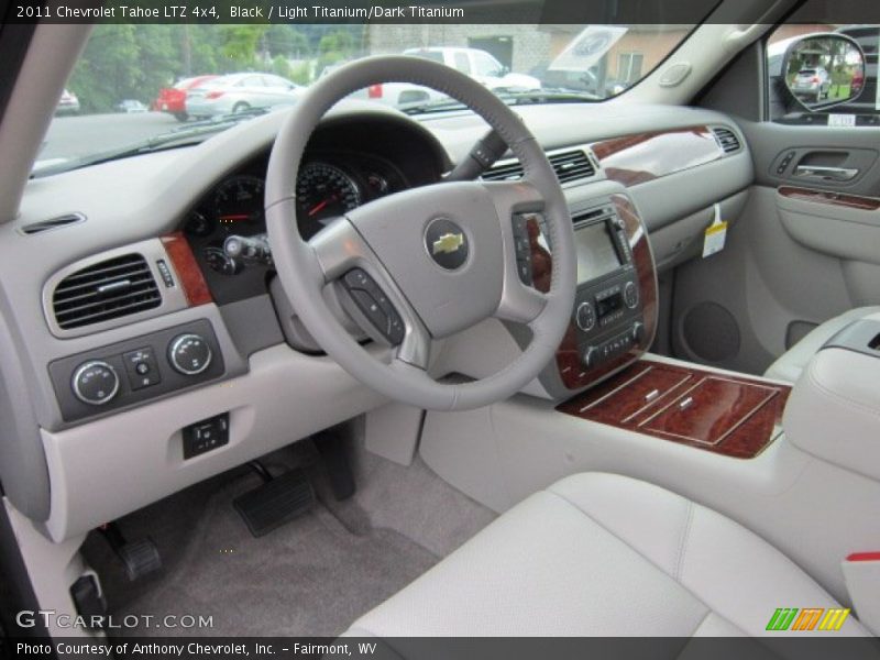 Black / Light Titanium/Dark Titanium 2011 Chevrolet Tahoe LTZ 4x4