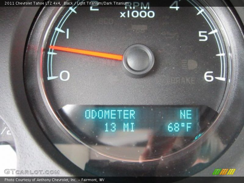 Black / Light Titanium/Dark Titanium 2011 Chevrolet Tahoe LTZ 4x4