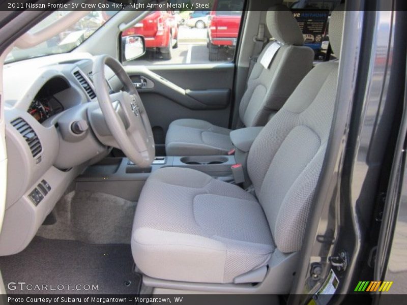 Night Armor Metallic / Steel 2011 Nissan Frontier SV Crew Cab 4x4