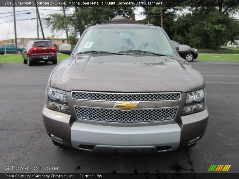 Mocha Steel Metallic / Light Cashmere/Dark Cashmere 2011 Chevrolet Suburban Z71 4x4