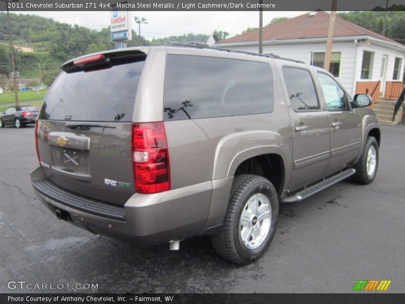 Mocha Steel Metallic / Light Cashmere/Dark Cashmere 2011 Chevrolet Suburban Z71 4x4