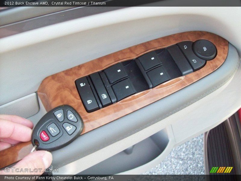 Controls of 2012 Enclave AWD