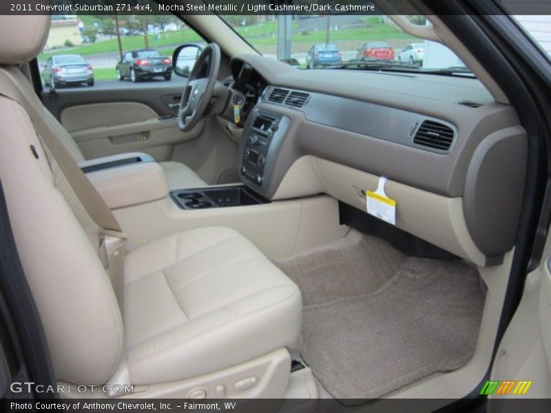 Mocha Steel Metallic / Light Cashmere/Dark Cashmere 2011 Chevrolet Suburban Z71 4x4