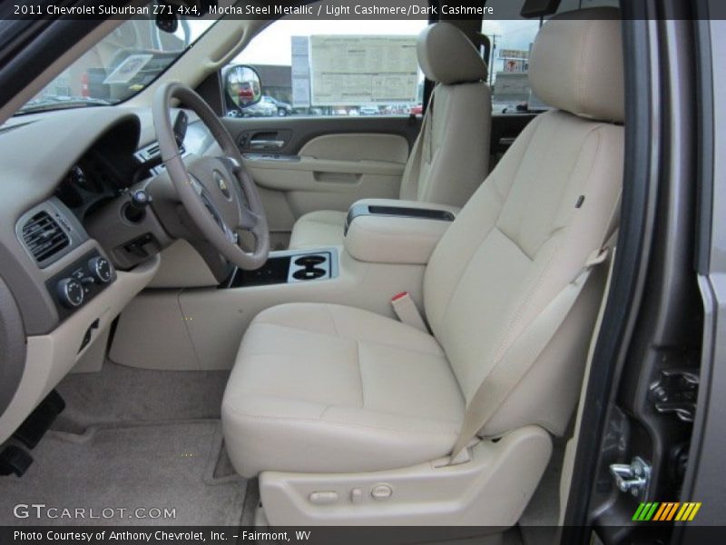 Mocha Steel Metallic / Light Cashmere/Dark Cashmere 2011 Chevrolet Suburban Z71 4x4