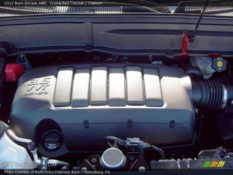  2012 Enclave AWD Engine - 3.6 Liter DI DOHC 24-Valve VVT V6