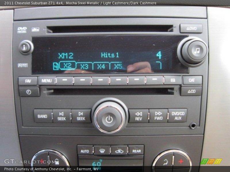 Mocha Steel Metallic / Light Cashmere/Dark Cashmere 2011 Chevrolet Suburban Z71 4x4