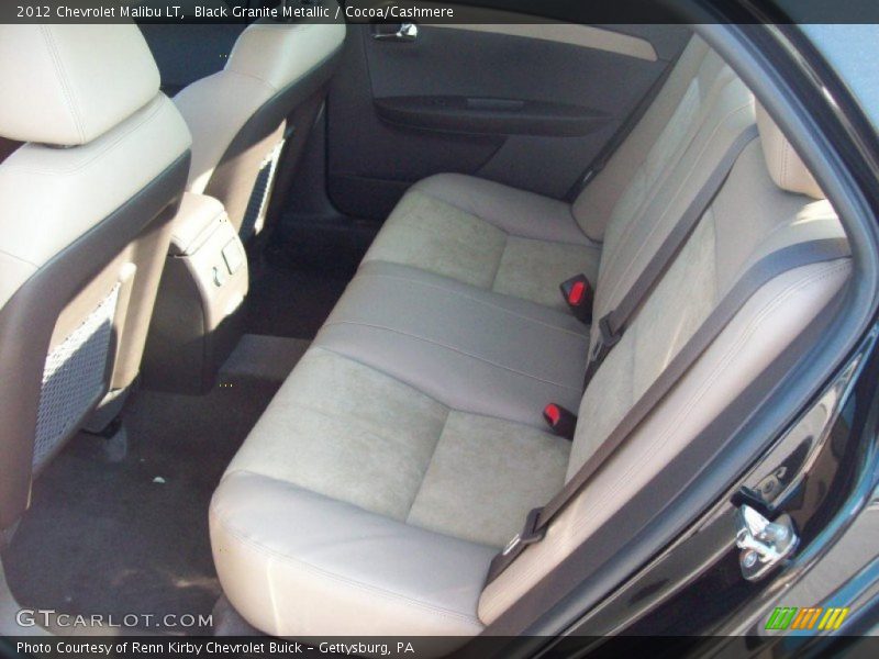  2012 Malibu LT Cocoa/Cashmere Interior