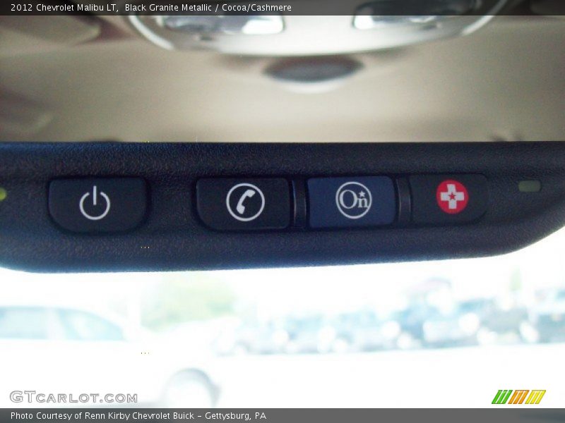 Black Granite Metallic / Cocoa/Cashmere 2012 Chevrolet Malibu LT