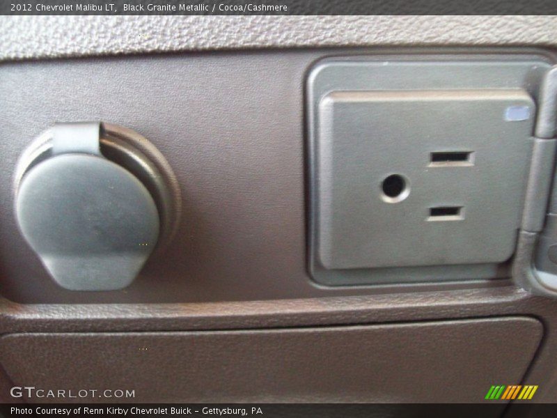 Black Granite Metallic / Cocoa/Cashmere 2012 Chevrolet Malibu LT