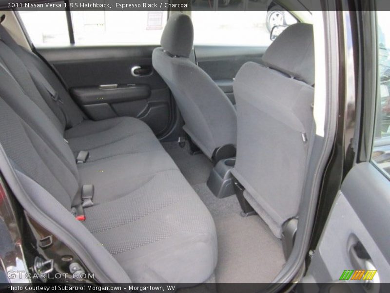 Espresso Black / Charcoal 2011 Nissan Versa 1.8 S Hatchback