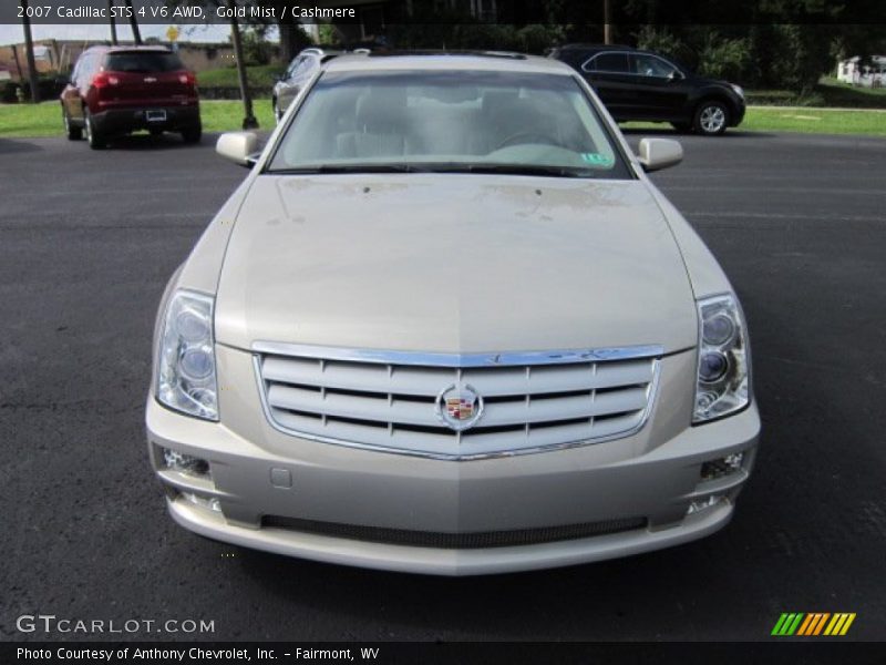 Gold Mist / Cashmere 2007 Cadillac STS 4 V6 AWD