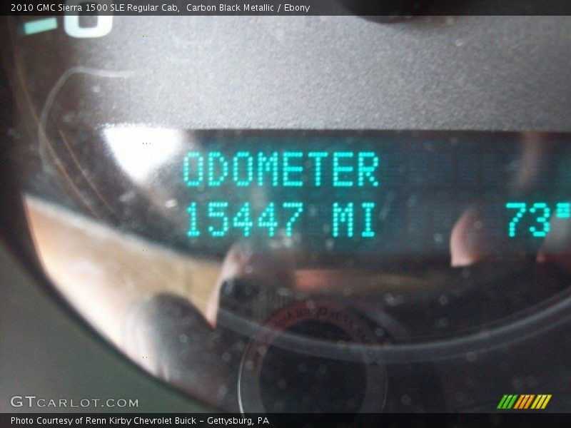 Carbon Black Metallic / Ebony 2010 GMC Sierra 1500 SLE Regular Cab
