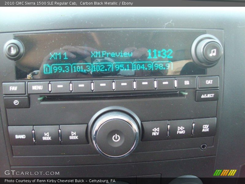 Carbon Black Metallic / Ebony 2010 GMC Sierra 1500 SLE Regular Cab