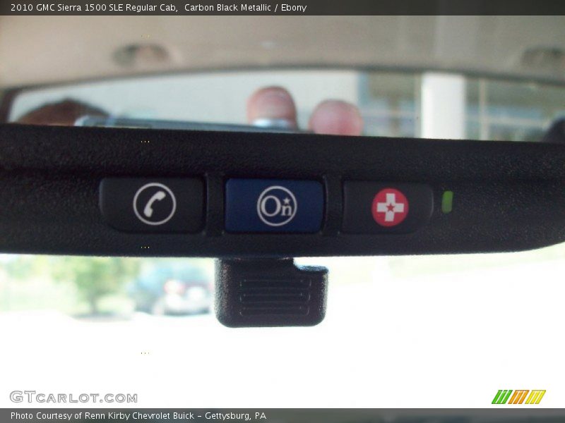 Carbon Black Metallic / Ebony 2010 GMC Sierra 1500 SLE Regular Cab