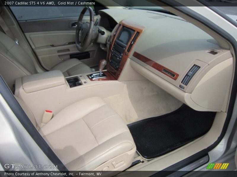 Gold Mist / Cashmere 2007 Cadillac STS 4 V6 AWD