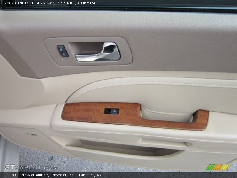 Gold Mist / Cashmere 2007 Cadillac STS 4 V6 AWD