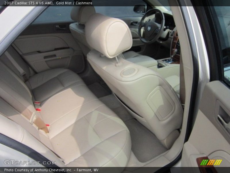 Gold Mist / Cashmere 2007 Cadillac STS 4 V6 AWD