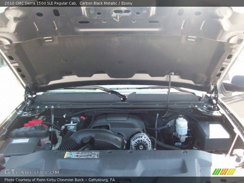 Carbon Black Metallic / Ebony 2010 GMC Sierra 1500 SLE Regular Cab