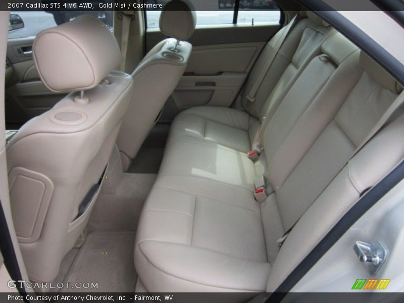 Gold Mist / Cashmere 2007 Cadillac STS 4 V6 AWD