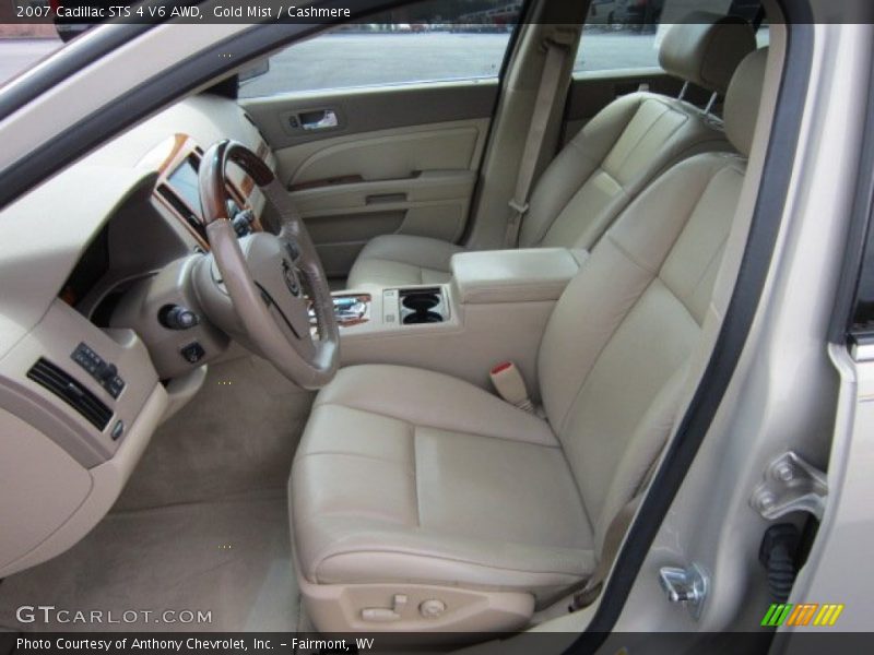 Gold Mist / Cashmere 2007 Cadillac STS 4 V6 AWD