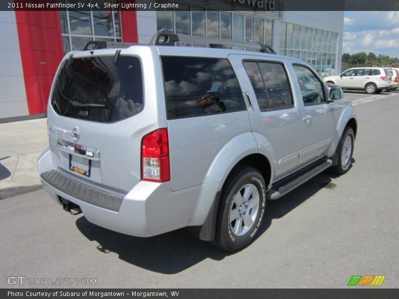 Silver Lightning / Graphite 2011 Nissan Pathfinder SV 4x4
