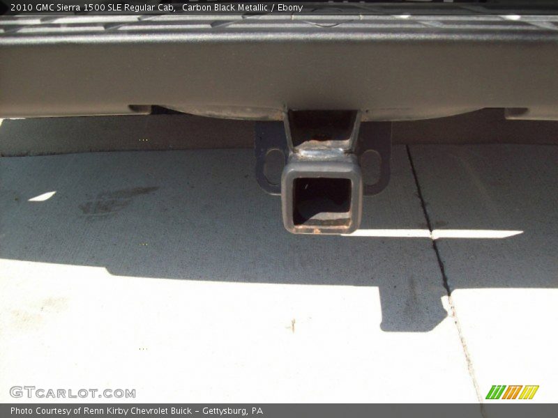 Carbon Black Metallic / Ebony 2010 GMC Sierra 1500 SLE Regular Cab