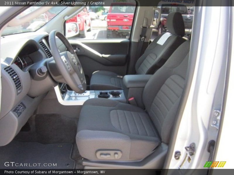 Silver Lightning / Graphite 2011 Nissan Pathfinder SV 4x4