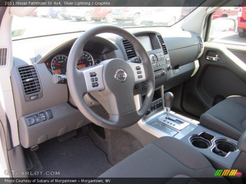 Silver Lightning / Graphite 2011 Nissan Pathfinder SV 4x4