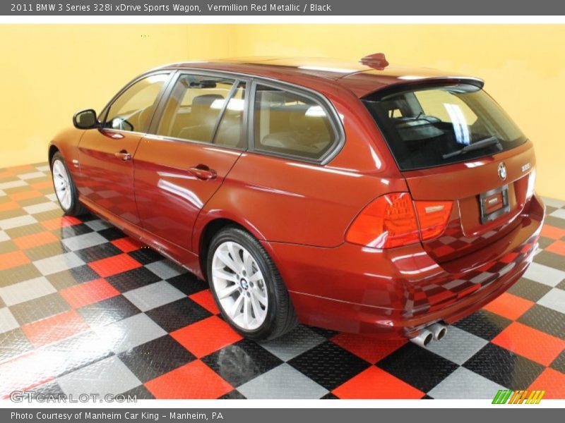 Vermillion Red Metallic / Black 2011 BMW 3 Series 328i xDrive Sports Wagon