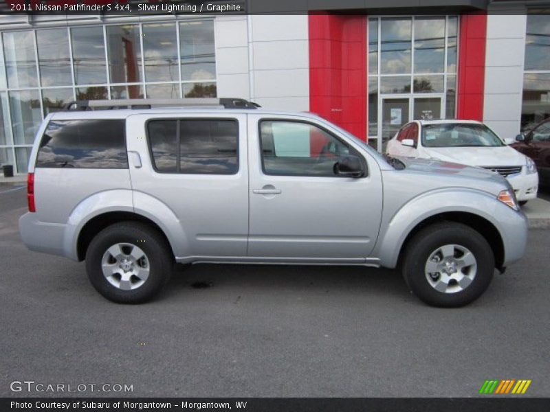 Silver Lightning / Graphite 2011 Nissan Pathfinder S 4x4