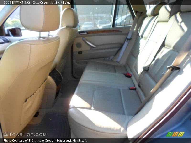 Gray Green Metallic / Beige 2002 BMW X5 3.0i