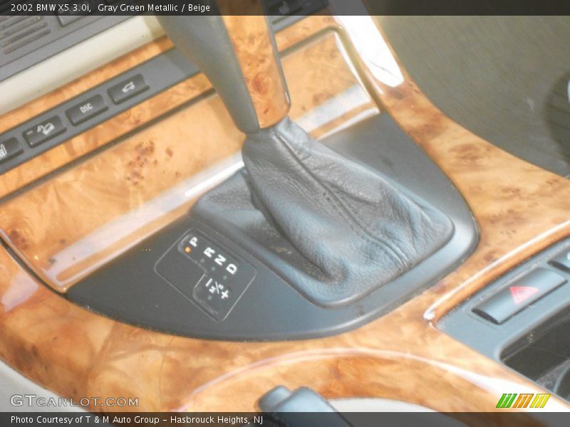 Gray Green Metallic / Beige 2002 BMW X5 3.0i