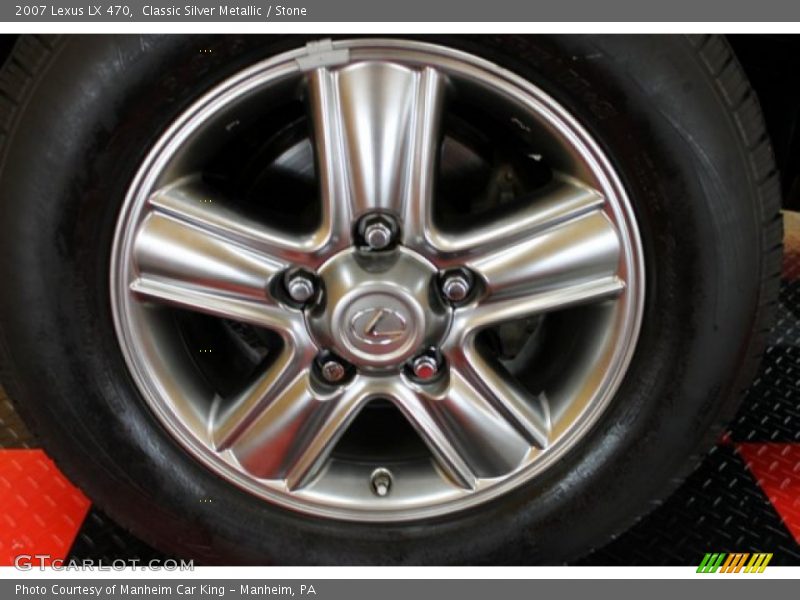Classic Silver Metallic / Stone 2007 Lexus LX 470