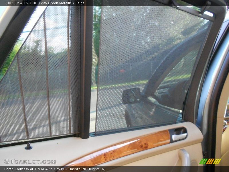 Gray Green Metallic / Beige 2002 BMW X5 3.0i