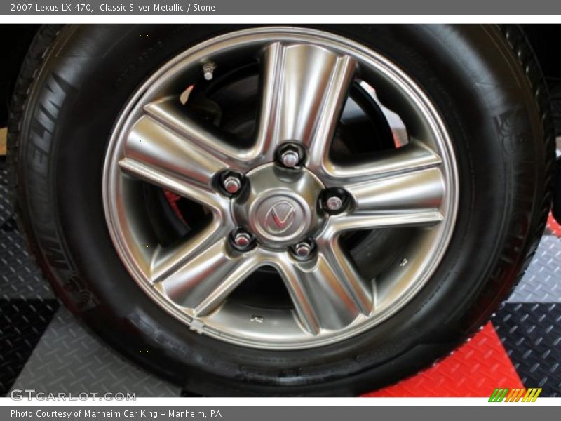 Classic Silver Metallic / Stone 2007 Lexus LX 470