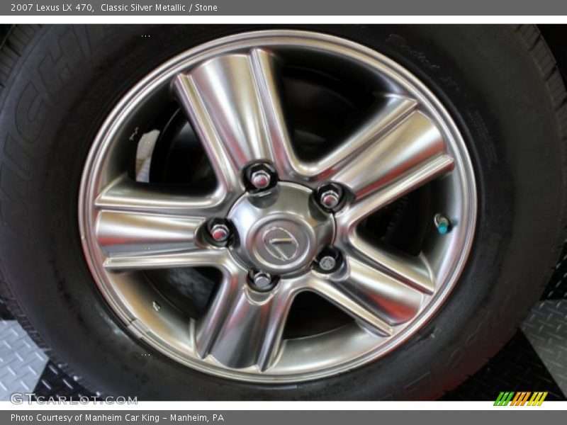 Classic Silver Metallic / Stone 2007 Lexus LX 470