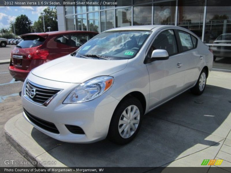 Front 3/4 View of 2012 Versa 1.6 SV Sedan