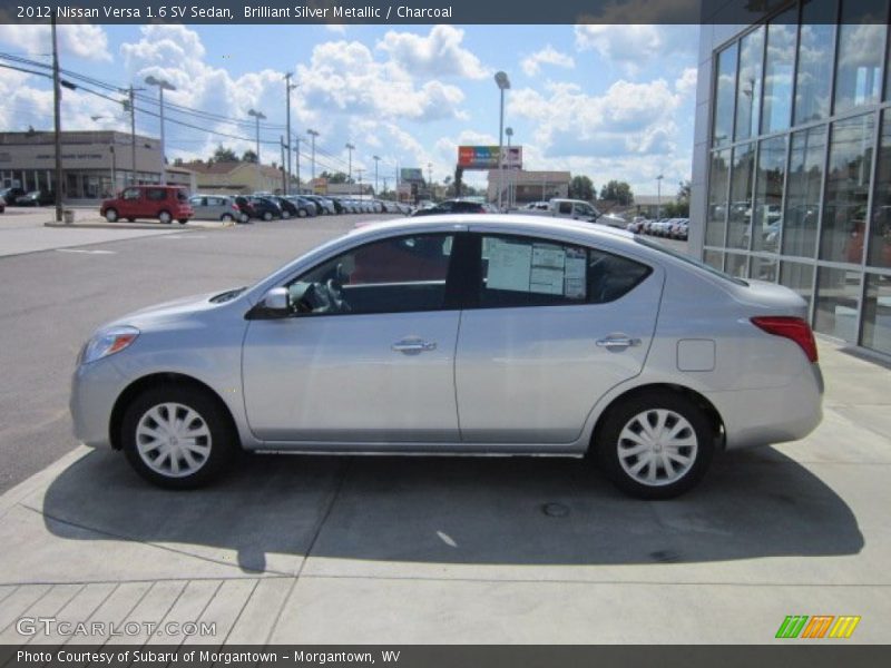  2012 Versa 1.6 SV Sedan Brilliant Silver Metallic