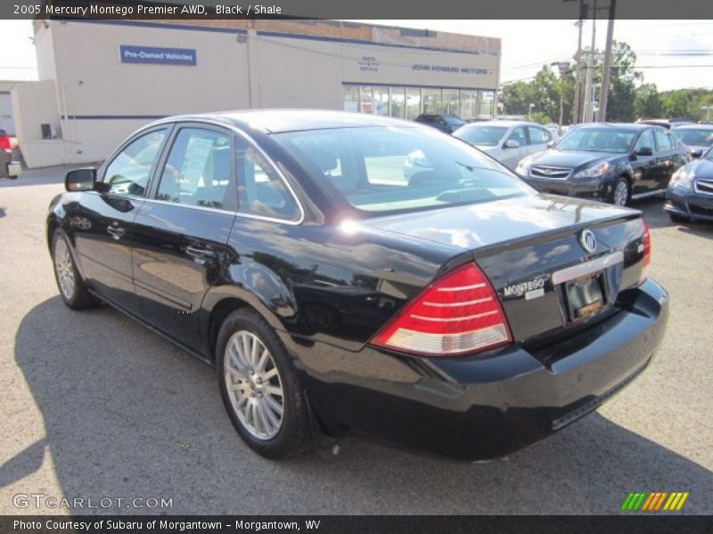 Black / Shale 2005 Mercury Montego Premier AWD