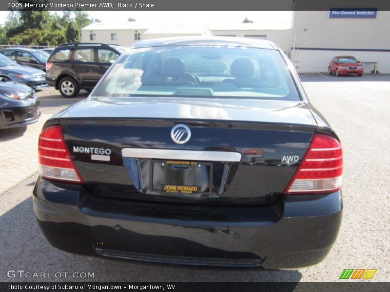 Black / Shale 2005 Mercury Montego Premier AWD