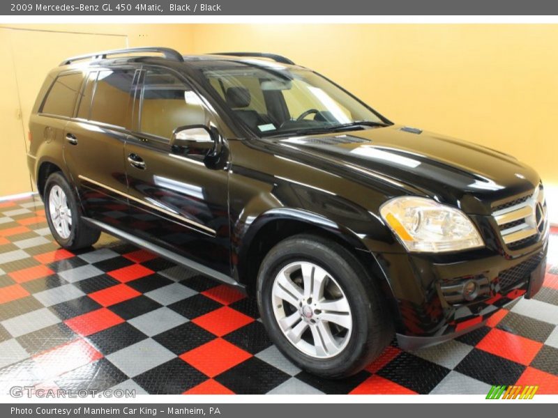 Black / Black 2009 Mercedes-Benz GL 450 4Matic