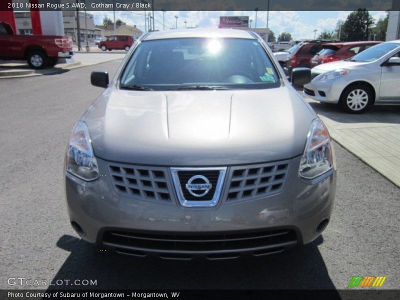 Gotham Gray / Black 2010 Nissan Rogue S AWD