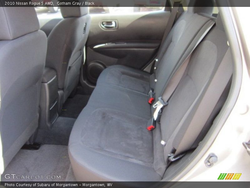 Gotham Gray / Black 2010 Nissan Rogue S AWD