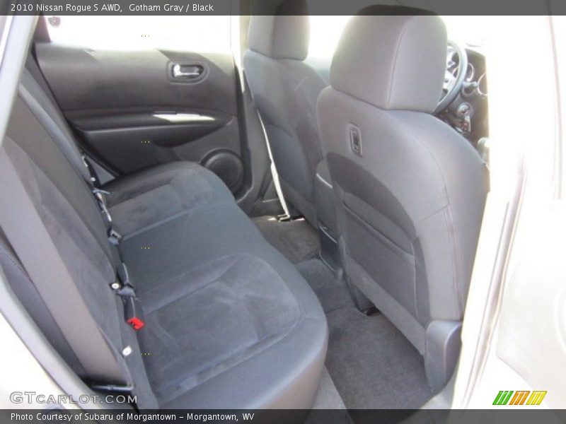 Gotham Gray / Black 2010 Nissan Rogue S AWD